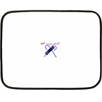 sigma 2-canes-by-albin-graphi Mini Fleece Blanket(Two Sides)