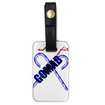 sigma 2-canes-by-albin-graphi Luggage Tag (one side)
