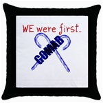 sigma 1-canes-by-albin-graphi Throw Pillow Case (Black)