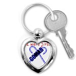 sigma 1-canes-by-albin-graphi Key Chain (Heart)