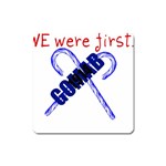 sigma 1-canes-by-albin-graphi Magnet (Square)