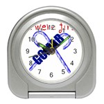 sigma 1-canes-by-albin-graphi Travel Alarm Clock