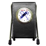sigma 1-canes-by-albin-graphi Pen Holder Desk Clock