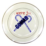 sigma 1-canes-by-albin-graphi Porcelain Plate