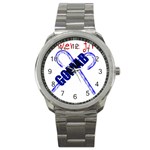 sigma 1-canes-by-albin-graphi Sport Metal Watch