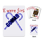 sigma 1-canes-by-albin-graphi Playing Cards Single Design