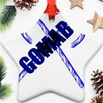 sigma 1-canes-by-albin-graphi Star Ornament (Two Sides)