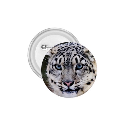 Snow Leopard 1.75  Button from ArtsNow.com Front