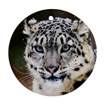 Snow Leopard Ornament (Round)