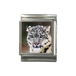 Snow Leopard Italian Charm (13mm)