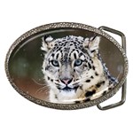 Snow Leopard Belt Buckle