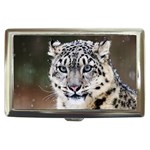 Snow Leopard Cigarette Money Case