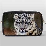 Snow Leopard Toiletries Bag (One Side)