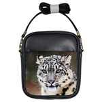 Snow Leopard Girls Sling Bag