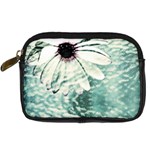 Grunge Daisy Digital Camera Leather Case