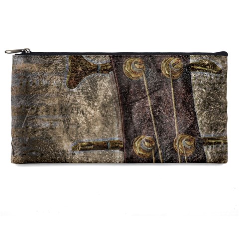Grunge Guitar Tune Pencil Case from ArtsNow.com Front