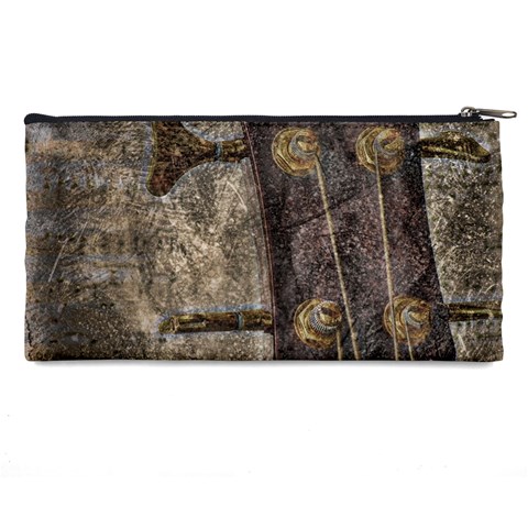 Grunge Guitar Tune Pencil Case from ArtsNow.com Back