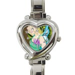 Forgotten Summer Heart Italian Charm Watch