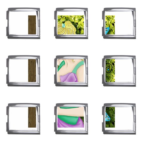 Forgotten Summer Mega Link Italian Charm (9 pack) from ArtsNow.com Front