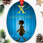X Ornament (Oval)