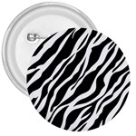 Zebra Skin 1 3  Button