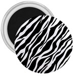 Zebra Skin 1 3  Magnet