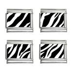 Zebra Skin 1 9mm Italian Charm (4 pack)