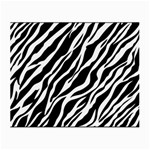 Zebra Skin 1 Glasses Cloth (Small, Two Sides)