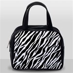 Zebra Skin 1 Classic Handbag (One Side)