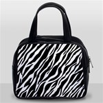 Zebra Skin 1 Classic Handbag (Two Sides)