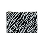 Zebra Skin 1 Cosmetic Bag (Medium)
