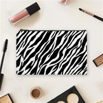 Zebra Skin 1 Cosmetic Bag (Medium)