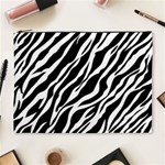 Zebra Skin 1 Cosmetic Bag (XL)