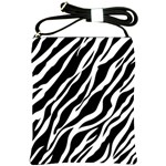 Zebra Skin 1 Shoulder Sling Bag