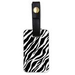 Zebra Skin 1 Luggage Tag (one side)