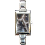 Giraffe Skin Rectangular Italian Charm Watch