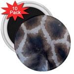 Giraffe Skin 3  Magnet (10 pack)