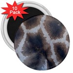 Giraffe Skin 3  Magnet (10 pack)