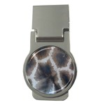 Giraffe Skin Money Clip (Round)