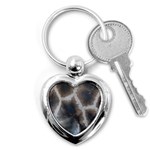 Giraffe Skin Key Chain (Heart)