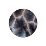 Giraffe Skin Rubber Round Coaster (4 pack)