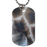 Giraffe Skin Dog Tag (One Side)