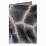 Giraffe Skin Greeting Card