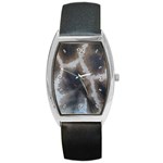 Giraffe Skin Barrel Style Metal Watch