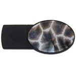 Giraffe Skin USB Flash Drive Oval (4 GB)