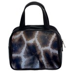 Giraffe Skin Classic Handbag (Two Sides)