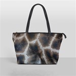 Giraffe Skin Classic Shoulder Handbag