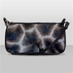 Giraffe Skin Shoulder Clutch Bag