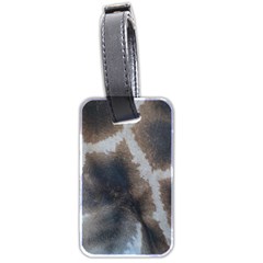 Giraffe Skin Luggage Tag (two sides) from ArtsNow.com Front