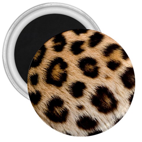Leopard Skin 3  Magnet from ArtsNow.com Front